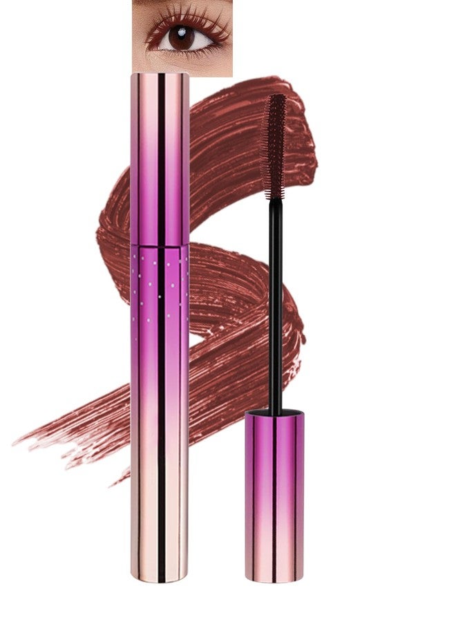 Lestpola Burgundy Mascara Volume and Length, Hypoallergenic Waterproof Long Lasting Mascara for Older Women 60 Plus with Dual-Sided Brush, No Clumps Lengthening Volumizing Tube Máscara for Sensitive Eyes-03 - Image 1
